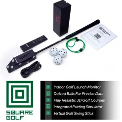 Analyseur de Swing Square Golf Simulator Golf