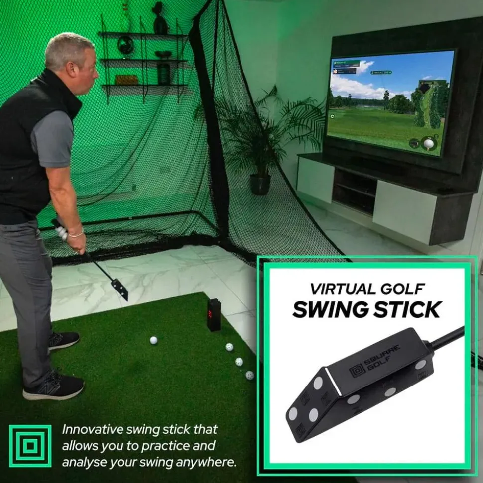 Analyseur de Swing Square Golf Simulator Golf