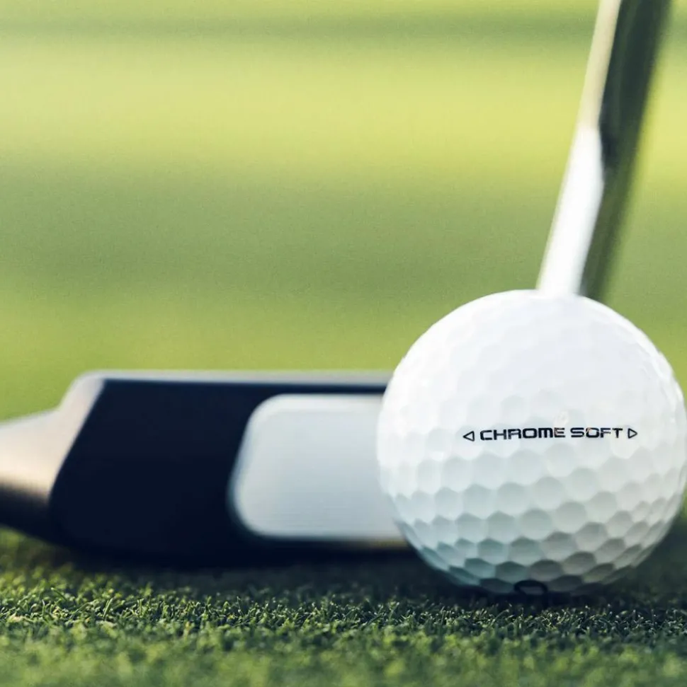 Balles neuves Callaway Golf Chrome Soft White