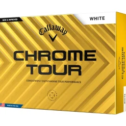 Balles neuves Callaway Golf Chrome Tour White