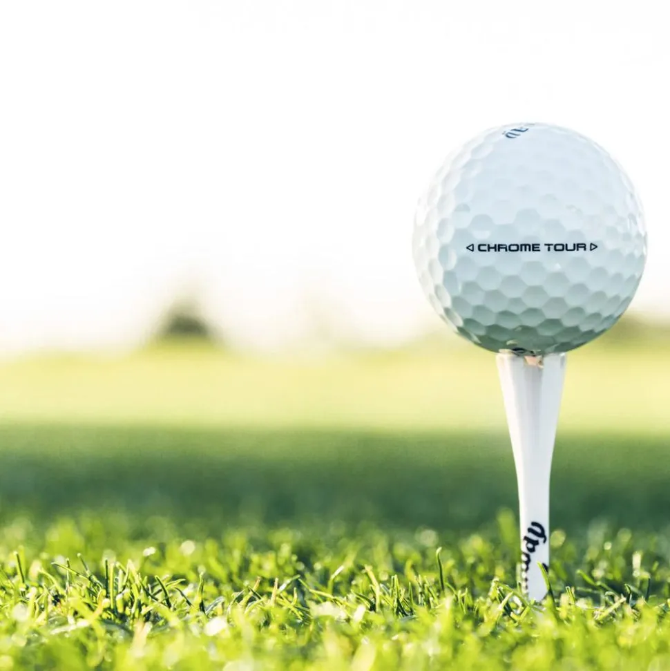 Balles neuves Callaway Golf Chrome Tour White