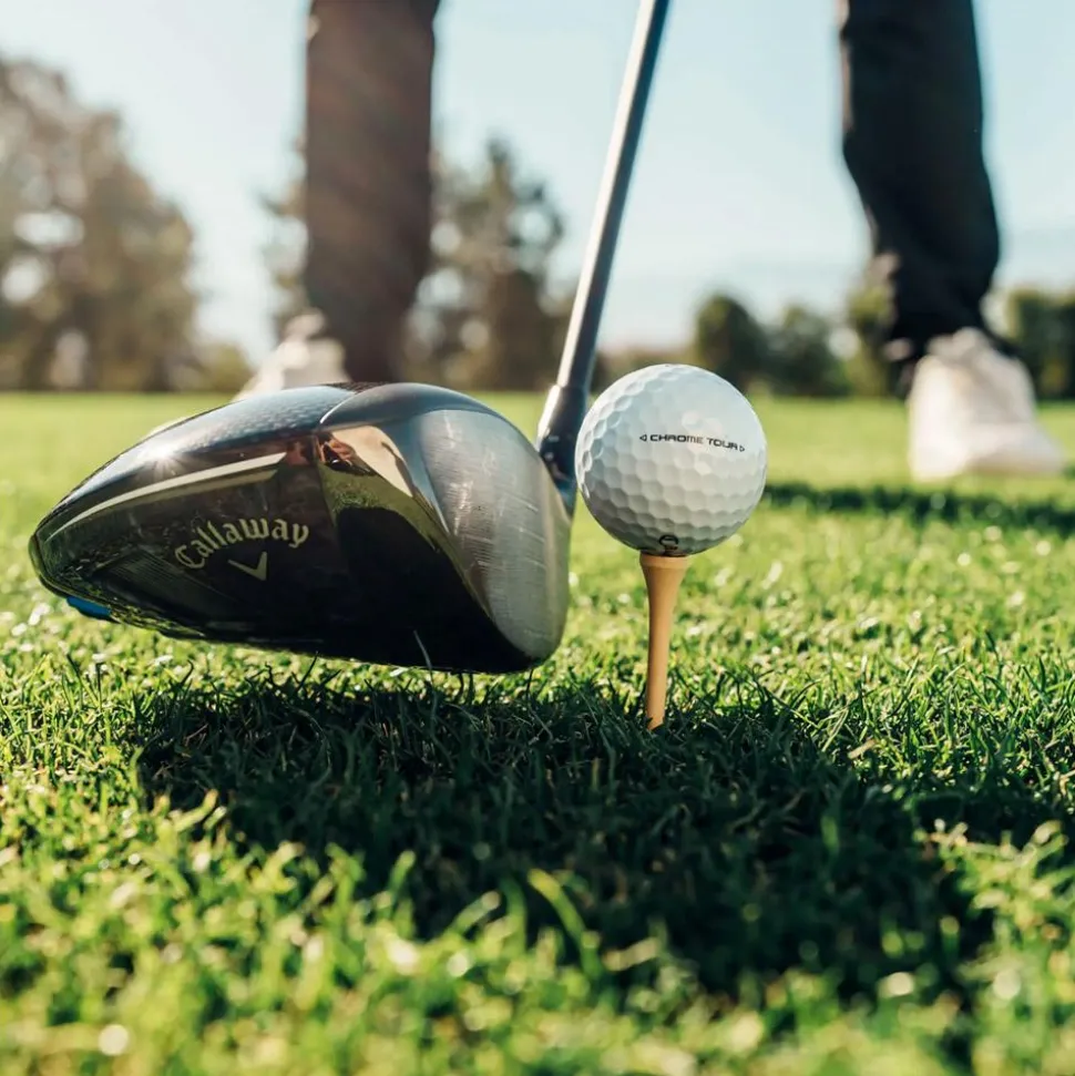 Balles neuves Callaway Golf Chrome Tour White