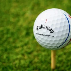 Balles neuves Callaway Golf Chrome Soft Triple Track White