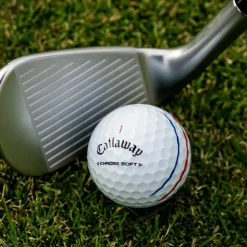 Balles neuves Callaway Golf Chrome Soft Triple Track White