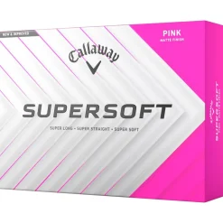 Balles neuves Callaway Golf Supersoft Pink