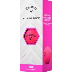 Balles neuves Callaway Golf Supersoft Pink