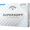 Balles neuves Callaway Golf Supersoft Blue Splatter
