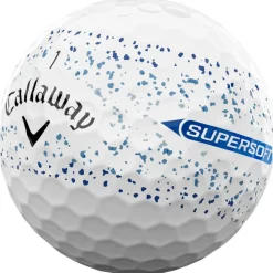 Balles neuves Callaway Golf Supersoft Blue Splatter