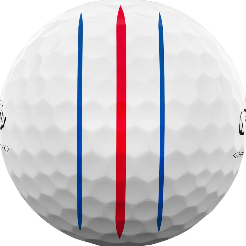 Balles neuves Callaway Golf Chrome Tour X Triple Track White