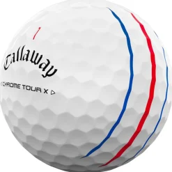 Balles neuves Callaway Golf Chrome Tour X Triple Track White
