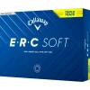 Balles neuves Callaway Golf ERC Soft Triple Track Yellow