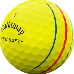 Balles neuves Callaway Golf ERC Soft Triple Track Yellow