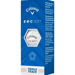 Balles neuves Callaway Golf ERC Soft Triple Track White