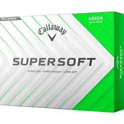 Balles neuves Callaway Golf Supersoft Green