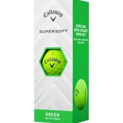 Balles neuves Callaway Golf Supersoft Green