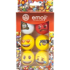 Balles neuves Emoji Pack 6 Balles Emoji