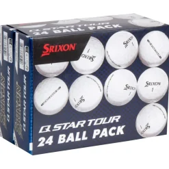 Balles neuves Srixon Q-Star Tour 5 Sleeved 24 Balles White