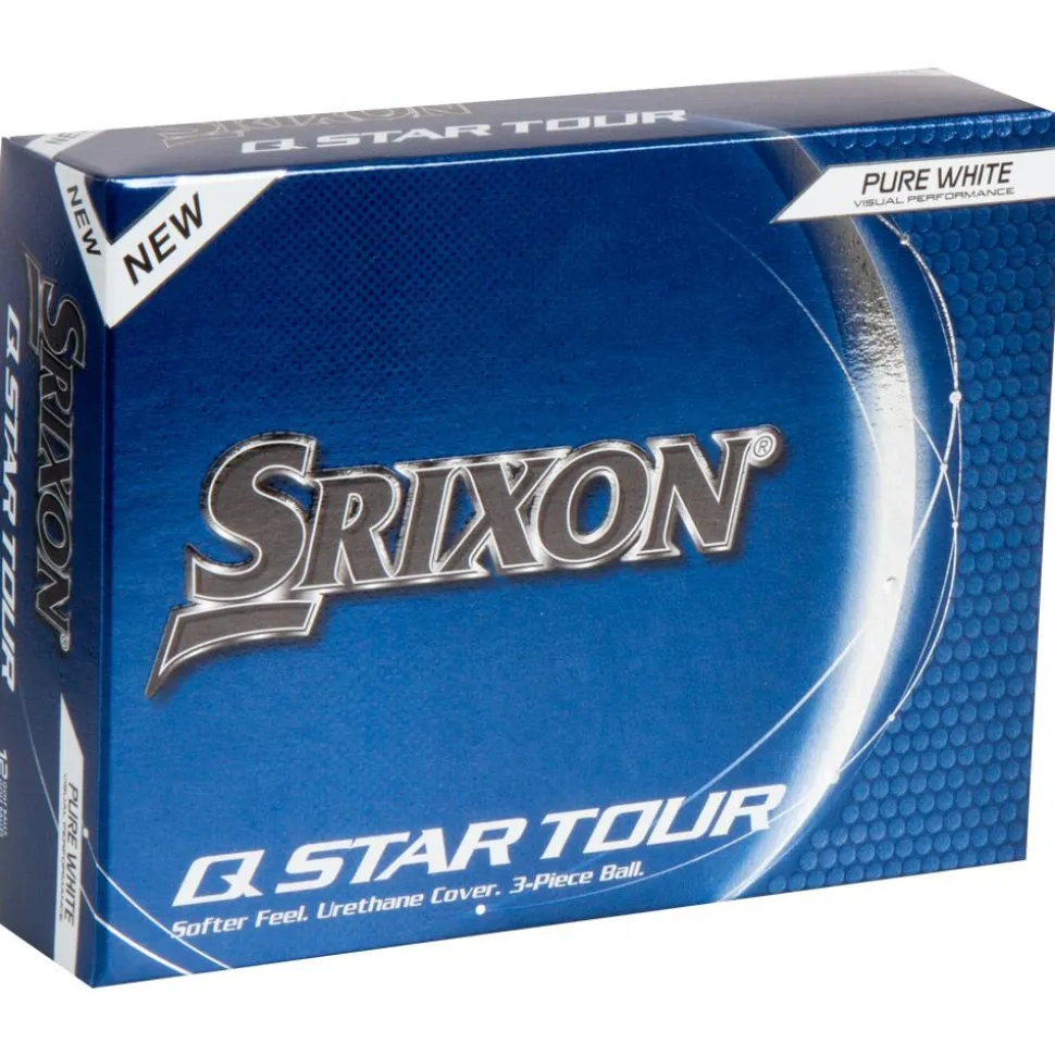 Balles neuves Srixon Q-Star Tour 5 Sleeved 24 Balles White