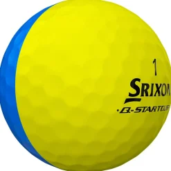 Balles neuves Srixon Q-Star Tour Divide 2 Yellow Blue