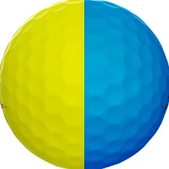 Balles neuves Srixon Q-Star Tour Divide 2 Yellow Blue