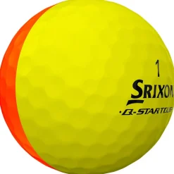 Balles neuves Srixon Q-Star Tour Divide 2 Yellow Orange