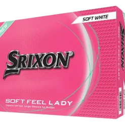 Balles neuves Srixon Soft Feel Lady 9 White