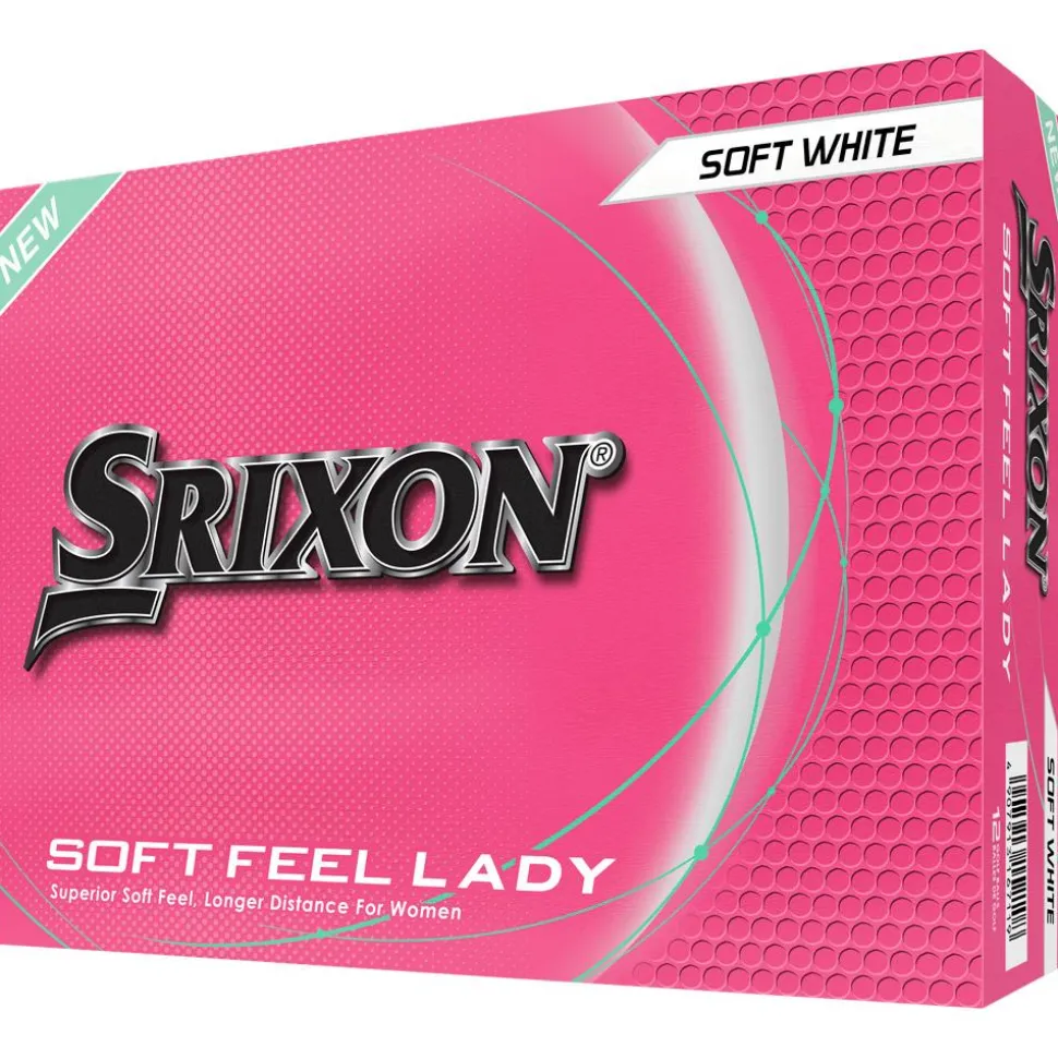 Balles neuves Srixon Soft Feel Lady 9 White