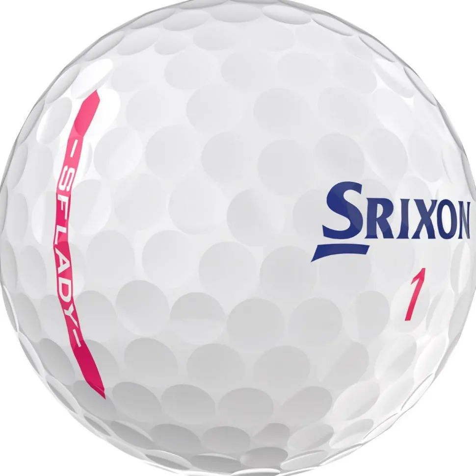 Balles neuves Srixon Soft Feel Lady 9 White