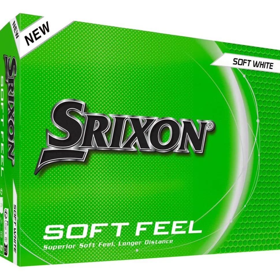Balles neuves Srixon Soft Feel 14 White
