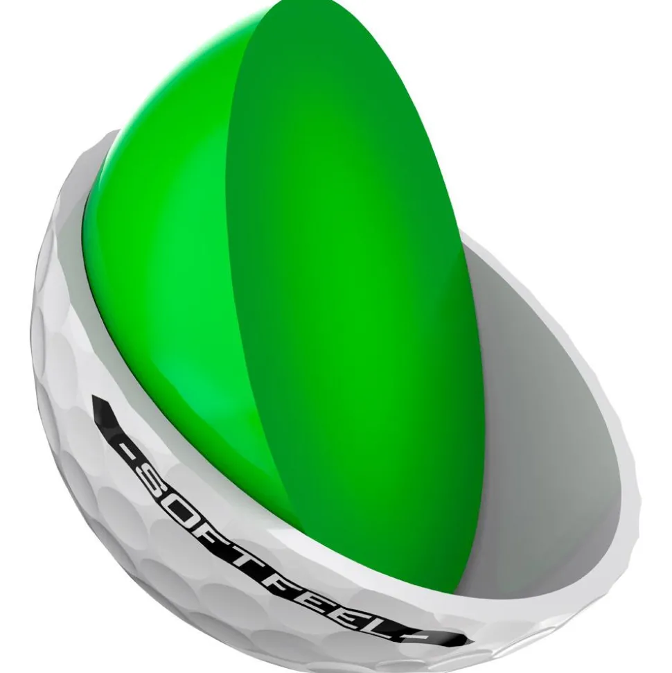 Balles neuves Srixon Soft Feel 14 White