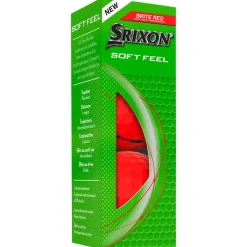 Balles neuves Srixon Soft Feel 14 Brite Red
