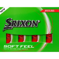 Balles neuves Srixon Soft Feel 14 Brite Red