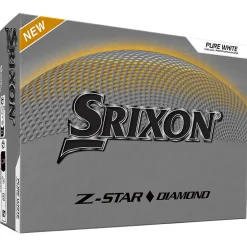 Balles neuves Srixon Z-Star Diamond White