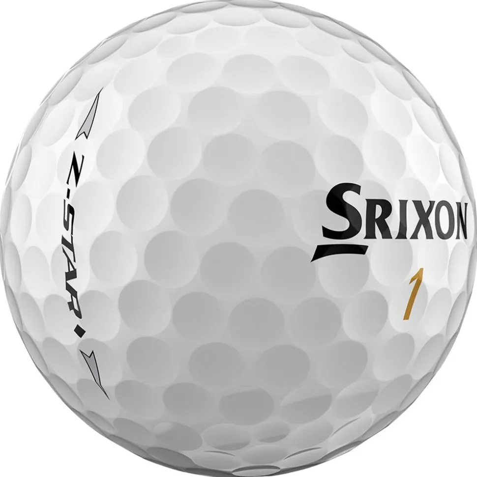 Balles neuves Srixon Z-Star Diamond White