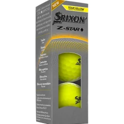 Balles neuves Srixon Z-Star Diamond Tour Yellow