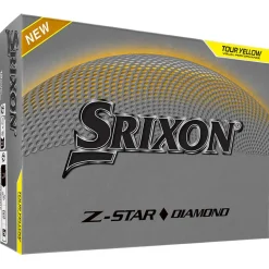 Balles neuves Srixon Z-Star Diamond Tour Yellow