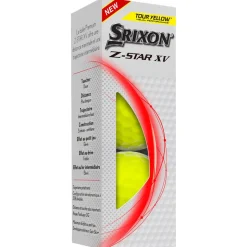 Balles neuves Srixon Z-Star XV Tour Yellow