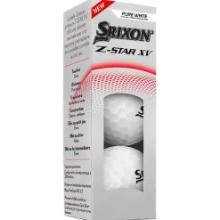 Balles neuves Srixon Z-Star XV White