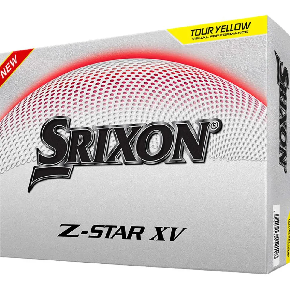 Balles neuves Srixon Z-Star XV Tour Yellow