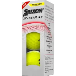 Balles neuves Srixon Z-Star XV Tour Yellow