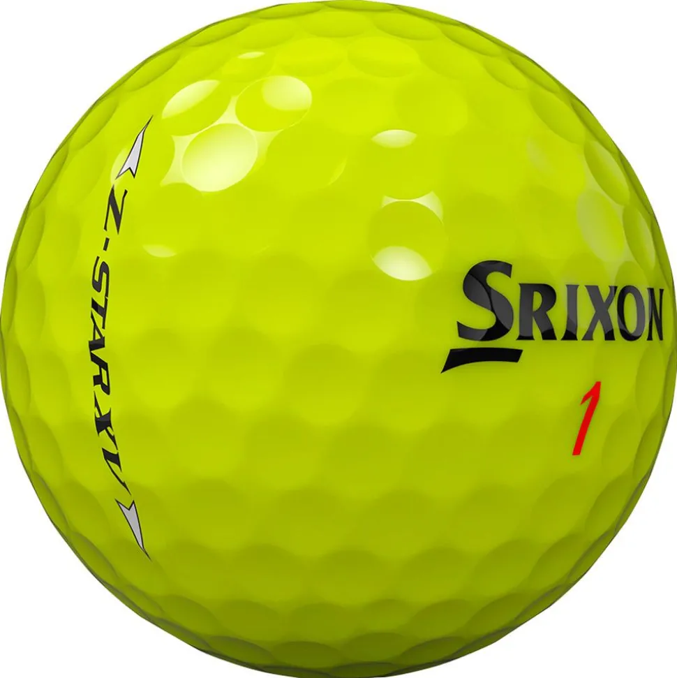 Balles neuves Srixon Z-Star XV Tour Yellow