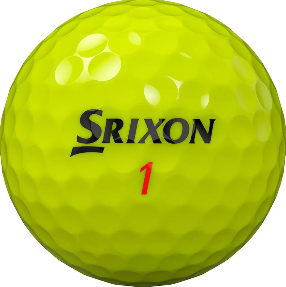 Balles neuves Srixon Z-Star XV Tour Yellow