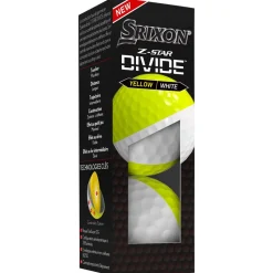 Balles neuves Srixon Z-Star Divide White Yellow