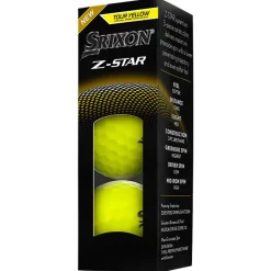 Balles neuves Srixon Z-Star Tour Yellow
