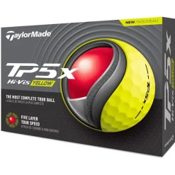 Balles neuves Taylormade TP5x Yellow