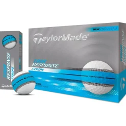 Balles neuves Taylormade Tour Response Stripe Neon Blue
