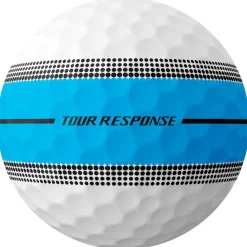 Balles neuves Taylormade Tour Response Stripe Neon Blue