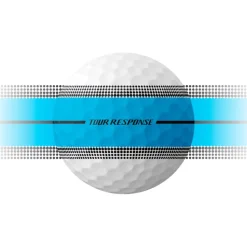 Balles neuves Taylormade Tour Response Stripe Neon Blue