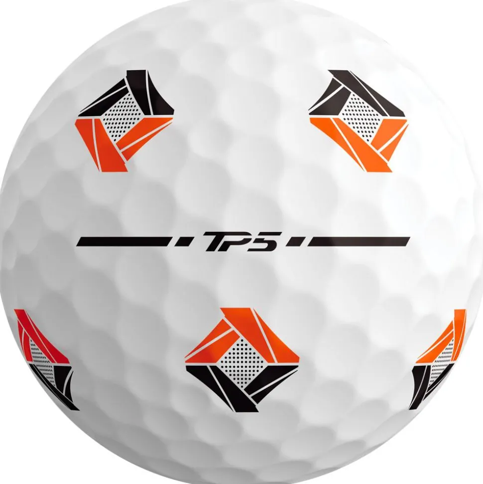 Balles neuves Taylormade TP5 Pix 3.0 White