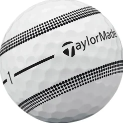 Balles neuves Taylormade TP5 Stripe White